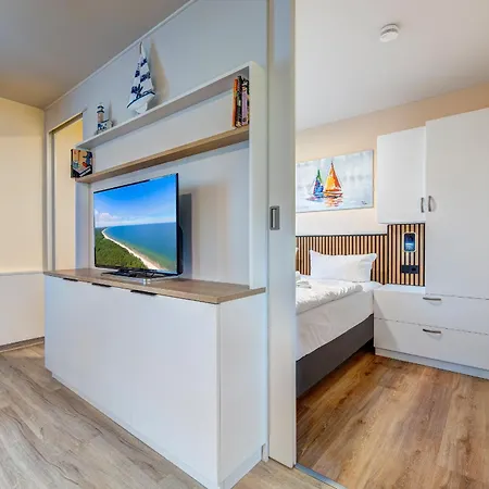 Duenenhaus Unserusedomde Ca40qm Mit Parkplatz Direkt Am 3i2 Appartement